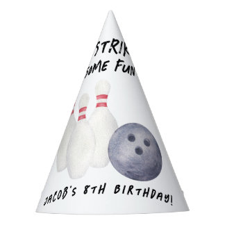 Chapeaux De Fètes Fête d'anniversaire pour enfants au bowling