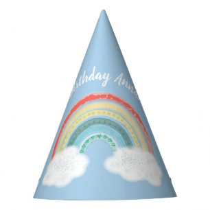 Chapeaux De Fètes Fête d'anniversaire Rainbow