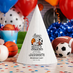 Chapeaux De Fètes Fête d'anniversaire sur le thème des sports pour g