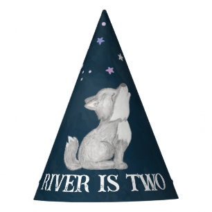 Chapeaux De Fètes Fête d'anniversaire sur le thème du petit loup imp