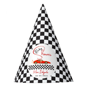 Chapeaux De Fètes Fête de Bébé Garçon Voiture de Course Fête Littl