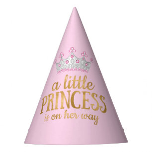 Chapeaux De Fètes Fête de naissance Princesse Rose Or Argent Couronn