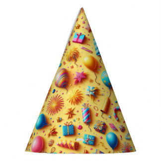 Chapeaux De Fètes Fête en jaune