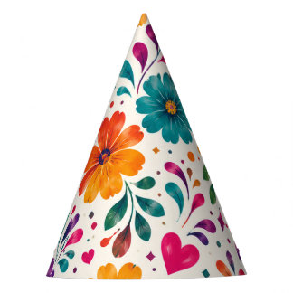 Chapeaux De Fètes Fête Florale Anniversaire Espagnol