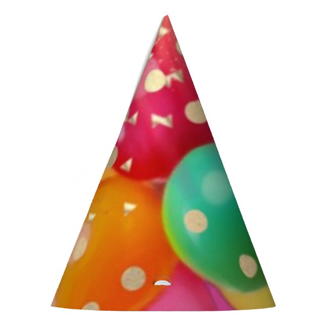 Chapeaux De Fètes Fête Rose Étincelante  (Gauche)