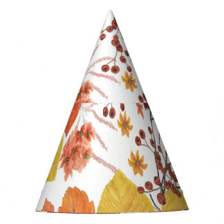 Chapeaux De Fètes Feuilles et Roses de l'automne