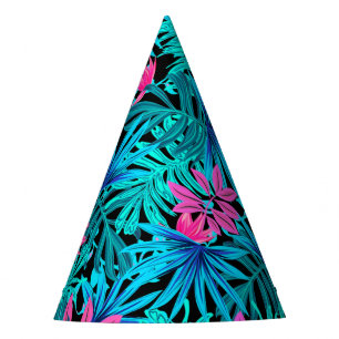 Chapeaux De Fètes Feuilles tropicaux