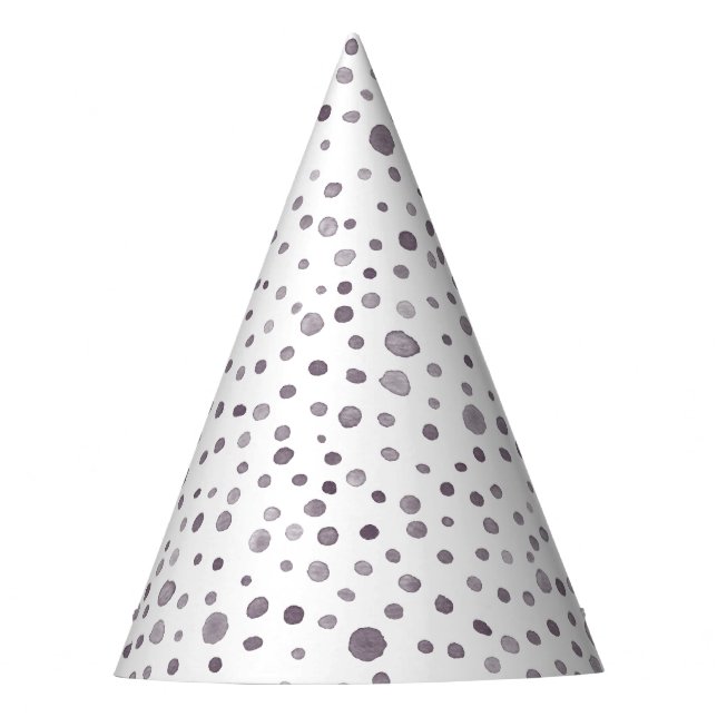Chapeaux De Fètes Fig Confetti Aquarelle Dots Casquette (Devant)
