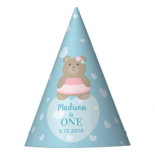 Chapeaux De Fètes Fille Pink Ballerina Tutu Cub Bébé Premier anniver