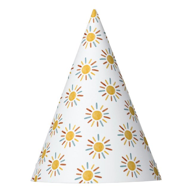 Chapeaux De Fètes First Trip Around The Sun Sunshine Party Hat (Devant)