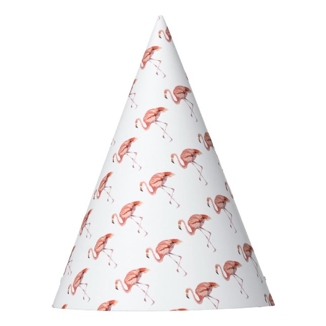 Chapeaux De Fètes Flamant rose rose (Devant)