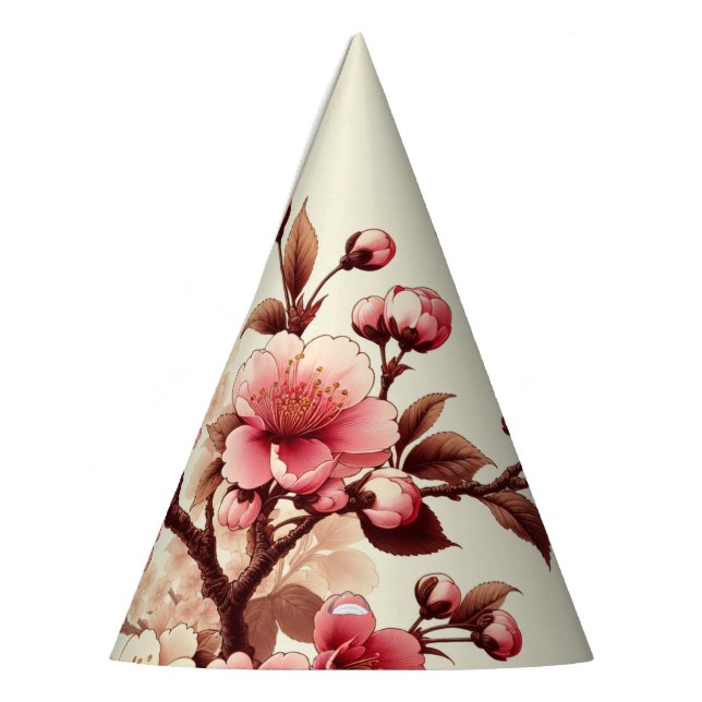 Chapeaux De Fètes Fleur de Cerisier (Gauche)