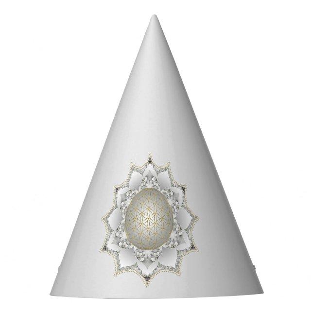 Chapeaux De Fètes Fleur De Vie - Blossoms Mandala 1 (Devant)
