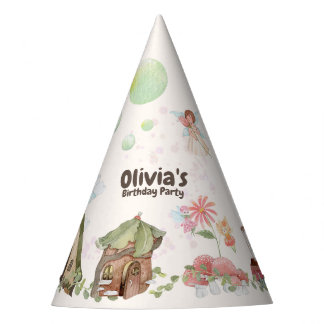 Chapeaux De Fètes Fleur fée anniversaire