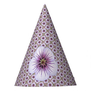 Chapeaux De Fètes Fleur pourpre de réception en plein air sur toute