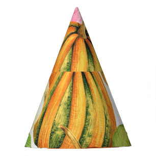 Chapeaux De Fètes Fleurs de soleil citrouilles : Aquarelle Motif des