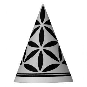 Chapeaux De Fètes FLEURS DE VIE - Symbole de géométrie sacrée plein 