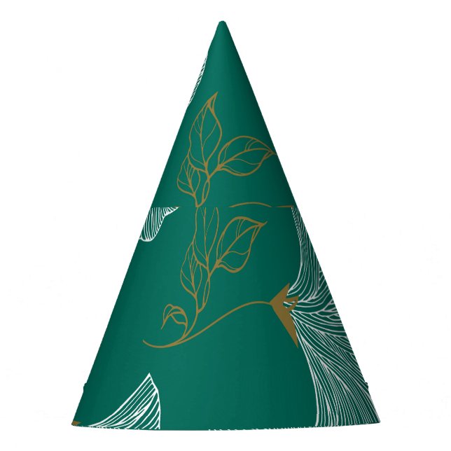 Chapeaux De Fètes Fleurs décoratives Motif (Devant)