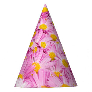 Chapeaux De Fètes Fleurs Jaunes Roses Arrière - plan sans couture