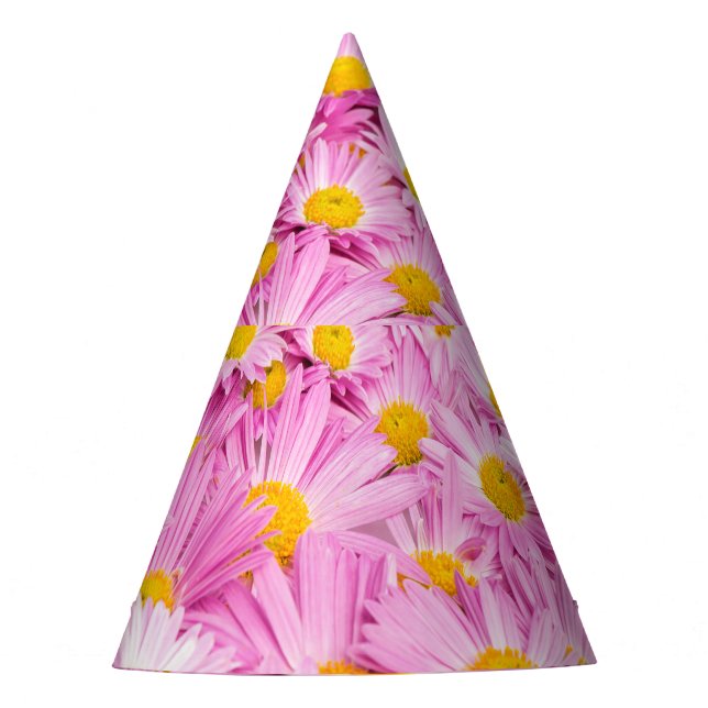 Chapeaux De Fètes Fleurs Jaunes Roses Arrière - plan sans couture (Devant)