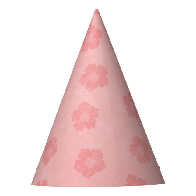 Chapeaux De Fètes Fleurs roses (Devant)