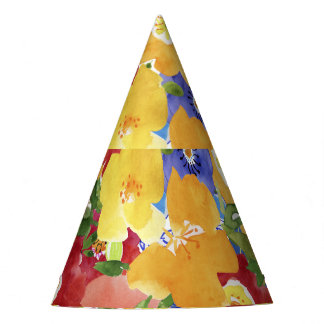 Chapeaux De Fètes Fleurs sauvages : Floral répété sans joint