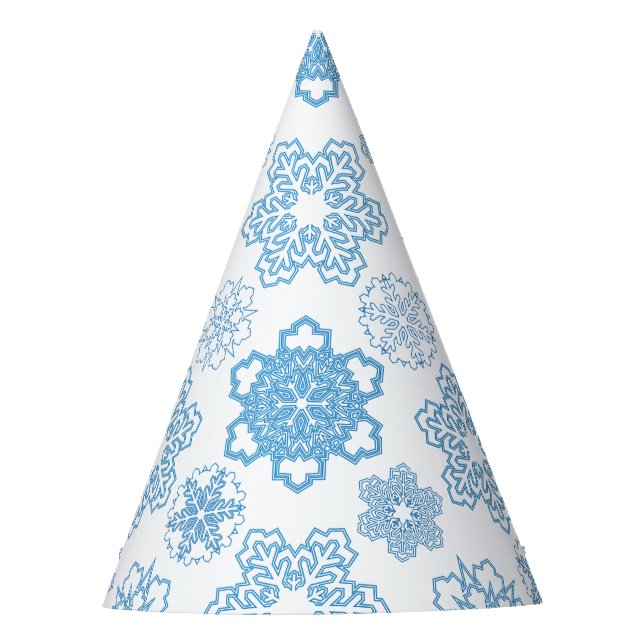 Chapeaux De Fètes Flocon de neige (Devant)
