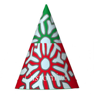 Chapeaux De Fètes Flocon de neige ornement de Noël Thunder_Cove