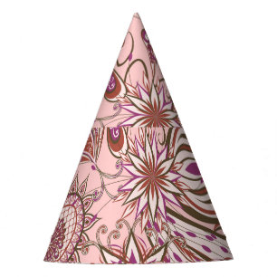 Chapeaux De Fètes Floral Ethnique : Design Oriental Paisley.