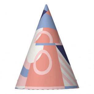 Chapeaux De Fètes Formes carrés : Mosaïque Abstraite géométrique