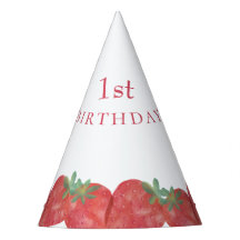 Fraise 1er Anniversaire Fête Berry 1er