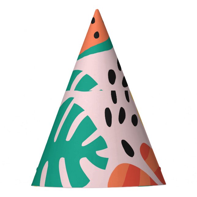 Chapeaux De Fètes Fruit Design : Design Motif Vintage. (Devant)