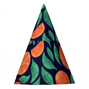 Chapeaux De Fètes Fruit orange : Vintage coloré sans fil