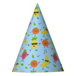 Chapeaux De Fètes Fruitti Tutti Anniversaire Motif Fruits mignons