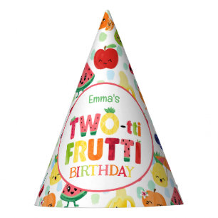 Chapeaux De Fètes Frutti à deux tti Cutie Fruit 2e fête d'anniversai