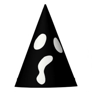 Chapeaux De Fètes Fun Halloween boo face fantôme effrayant Parti