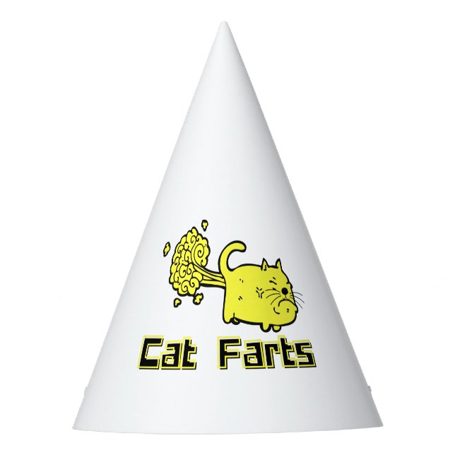 Chapeaux De Fètes Funny Farts de chats (Devant)