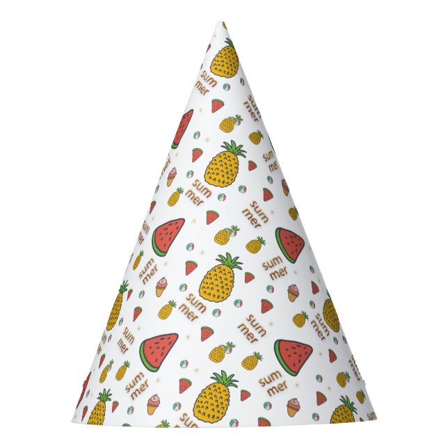 Chapeaux De Fètes funny pineapp (Devant)