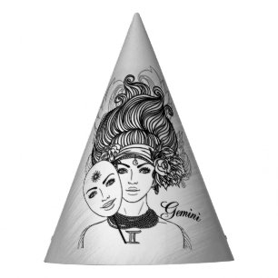 Chapeaux De Fètes Gemini Masqué Lady Zodiac