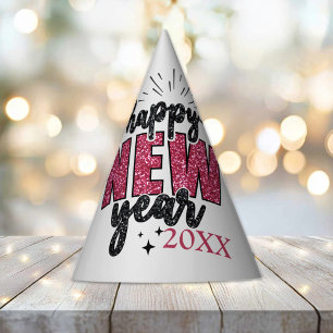 Chapeaux De Fètes Glittery New Year's Eve Party
