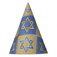 Gold Blue Star de David Art Panels