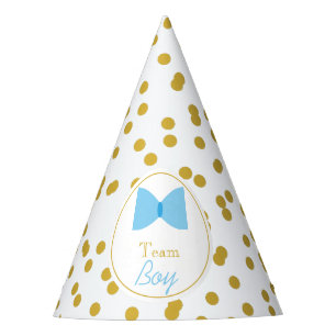 Chapeaux De Fètes Gold Confetti Genre Reveillez Bow Cravate Équipe G