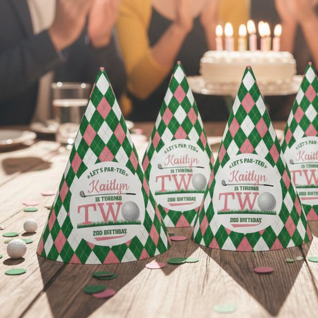 Chapeaux De Fètes Golf PAR-TEE 2e anniversaire (Créateur téléchargé)