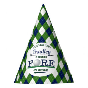 Chapeaux De Fètes Golf PAR-TEE 4e anniversaire
