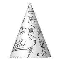 Graffiti Doodles : Punk Music Scribble