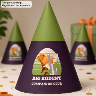 Chapeaux De Fètes Grand Club de Compagnons Rongeurs Capybara