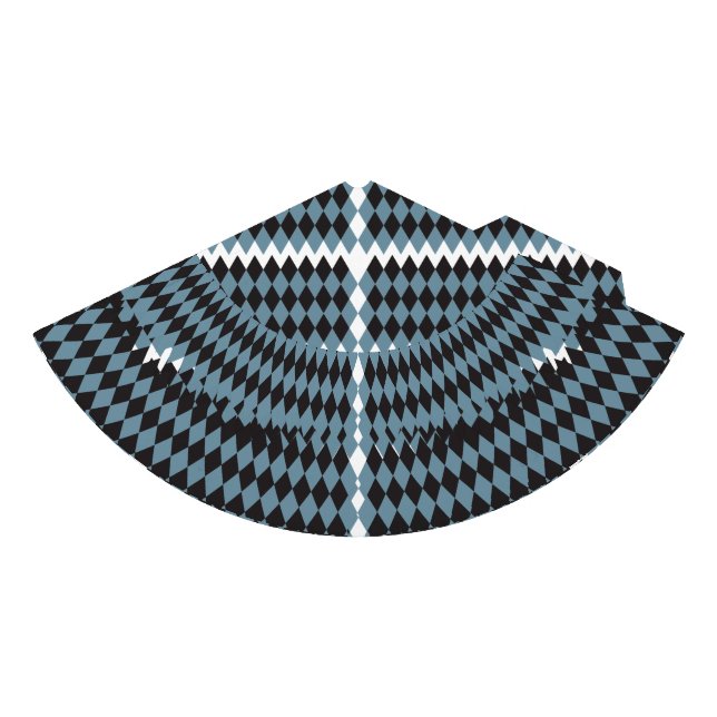 Chapeaux De Fètes graphique damé illustration haute, (Devant)