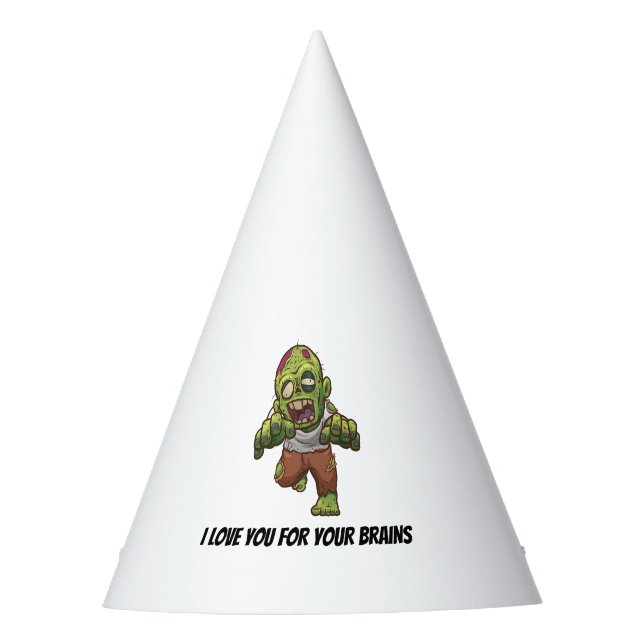 Chapeaux De Fètes Graphisme Halloween Zombie (Devant)