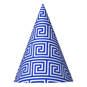 Chapeaux De Fètes Grec Meander Carré Motif