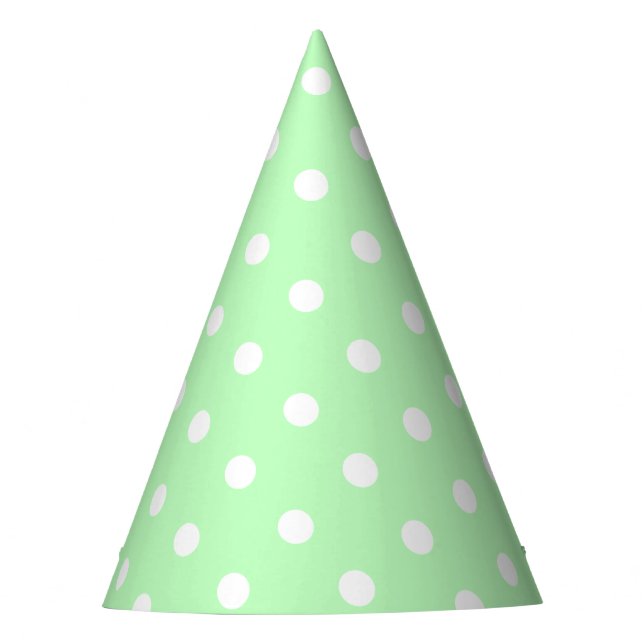 Chapeaux De Fètes Green Polka (Devant)